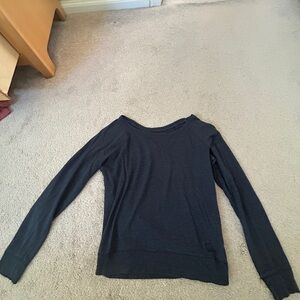 2000’s Abercrombie and Fitch Long sleeve navy top